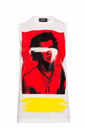 Top bez rękawów z nadrukiem, zdjęcie 1 Top bez rękawów z nadrukiem od Dsquared2